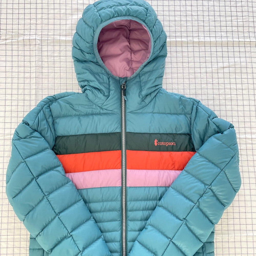 Cotopaxi Fuego Down Hooded Jacket ~ MEDIUM